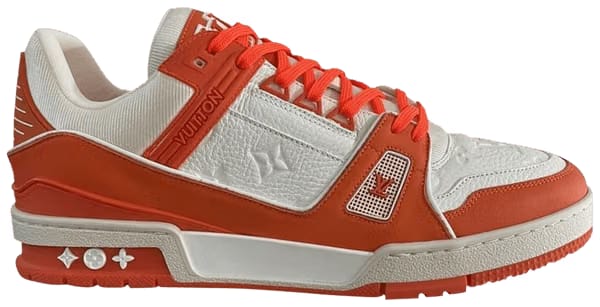 Louis Vuitton Trainer Orange Monogram
