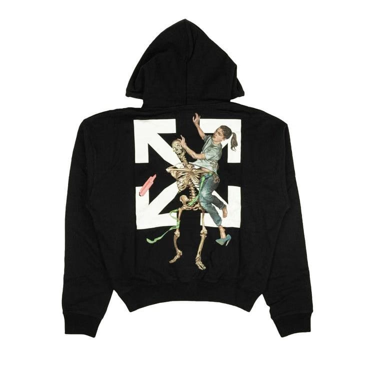 Off-White Pascal Skeleton Hoodie Black