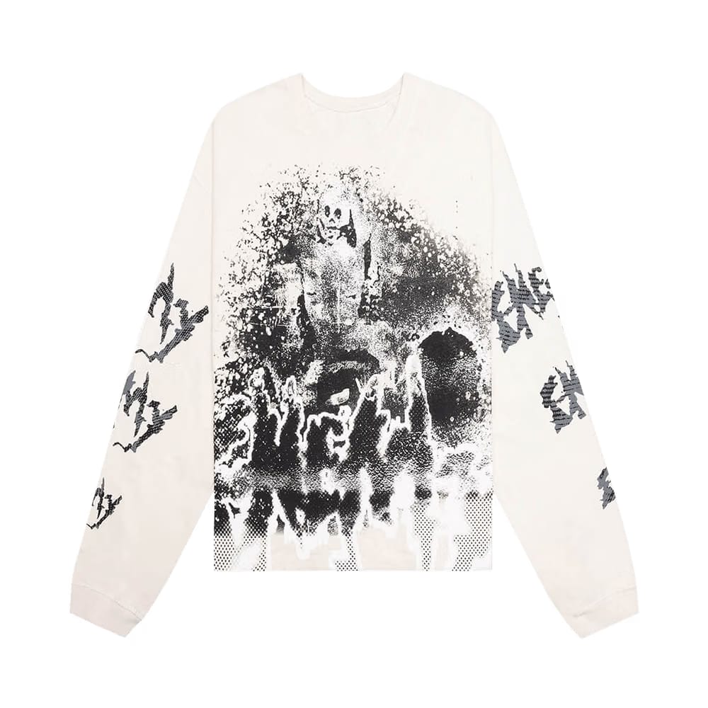RIVINGTON roi Rebis Theatre CVA Long-Sleeve T-Shirt Vintage White