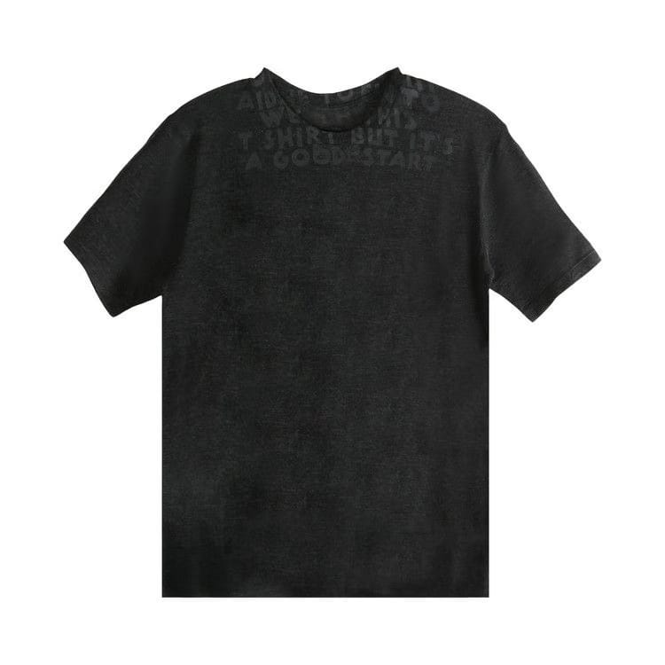 MM6 Maison Margiela Crewneck T-Shirt Off Black