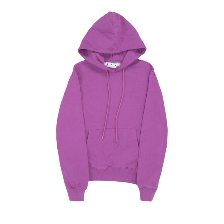 Off-White Diagonal Tab Slim Hoodie Orchid