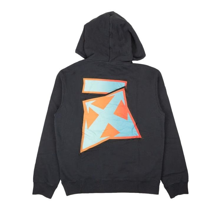 Off-White Degrade Thunder Slim Hoodie Outer Space