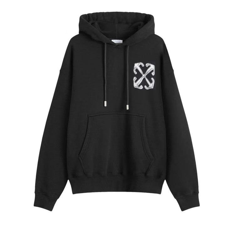 Off-White Dragon Skate Hoodie Black/Multicolor