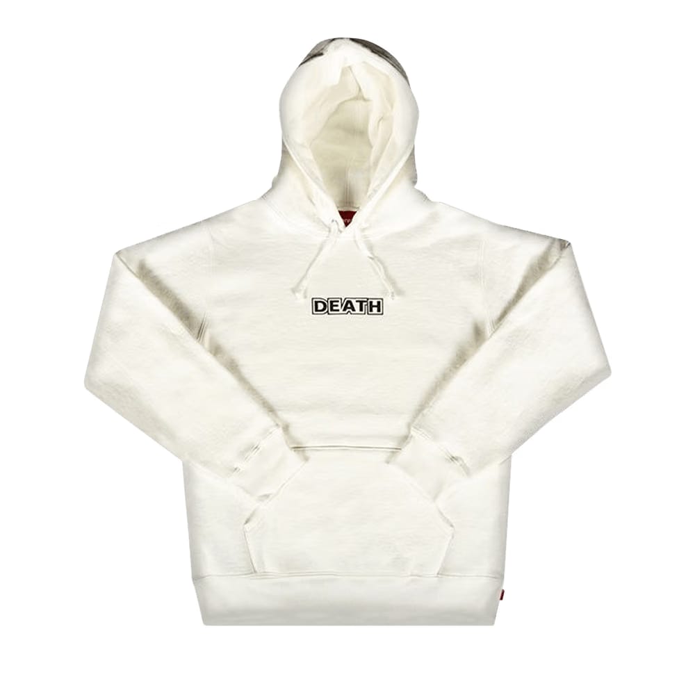 Supreme x Gilbert & George Death Hoodie White