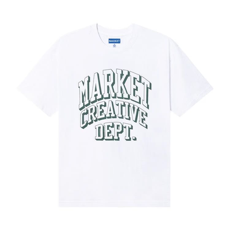 Market Creative Dept Arc T-Shirt White
