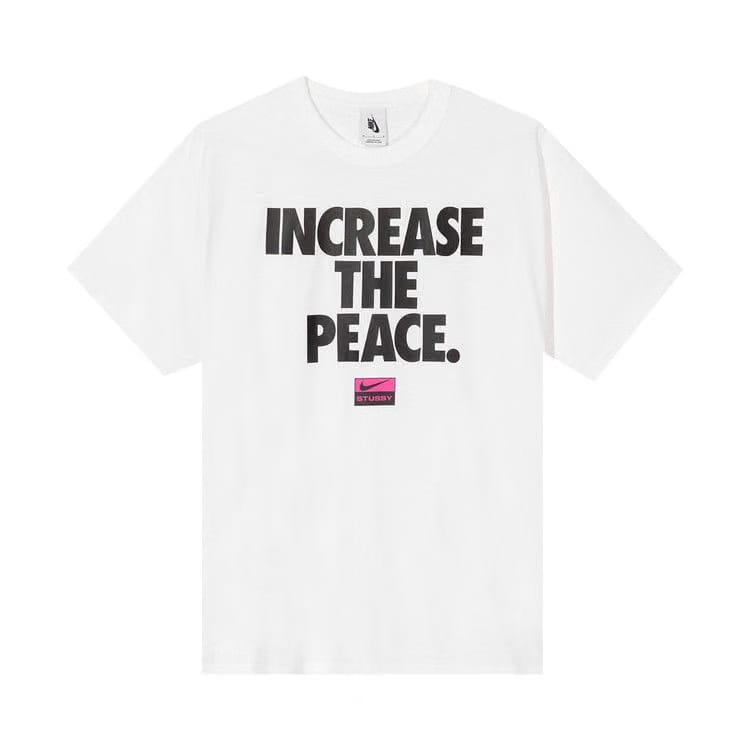 Nike x Stussy Increase The Peace T-Shirt White