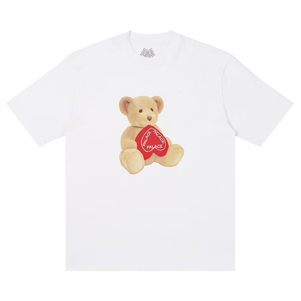 Palace Teddy T-Shirt White