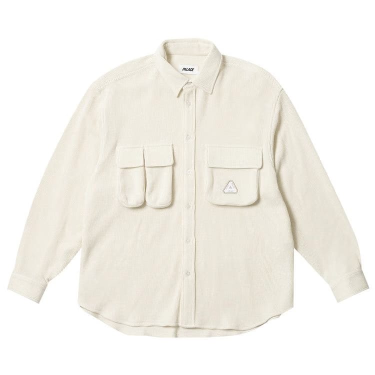 Palace Waffle Shirt Off White