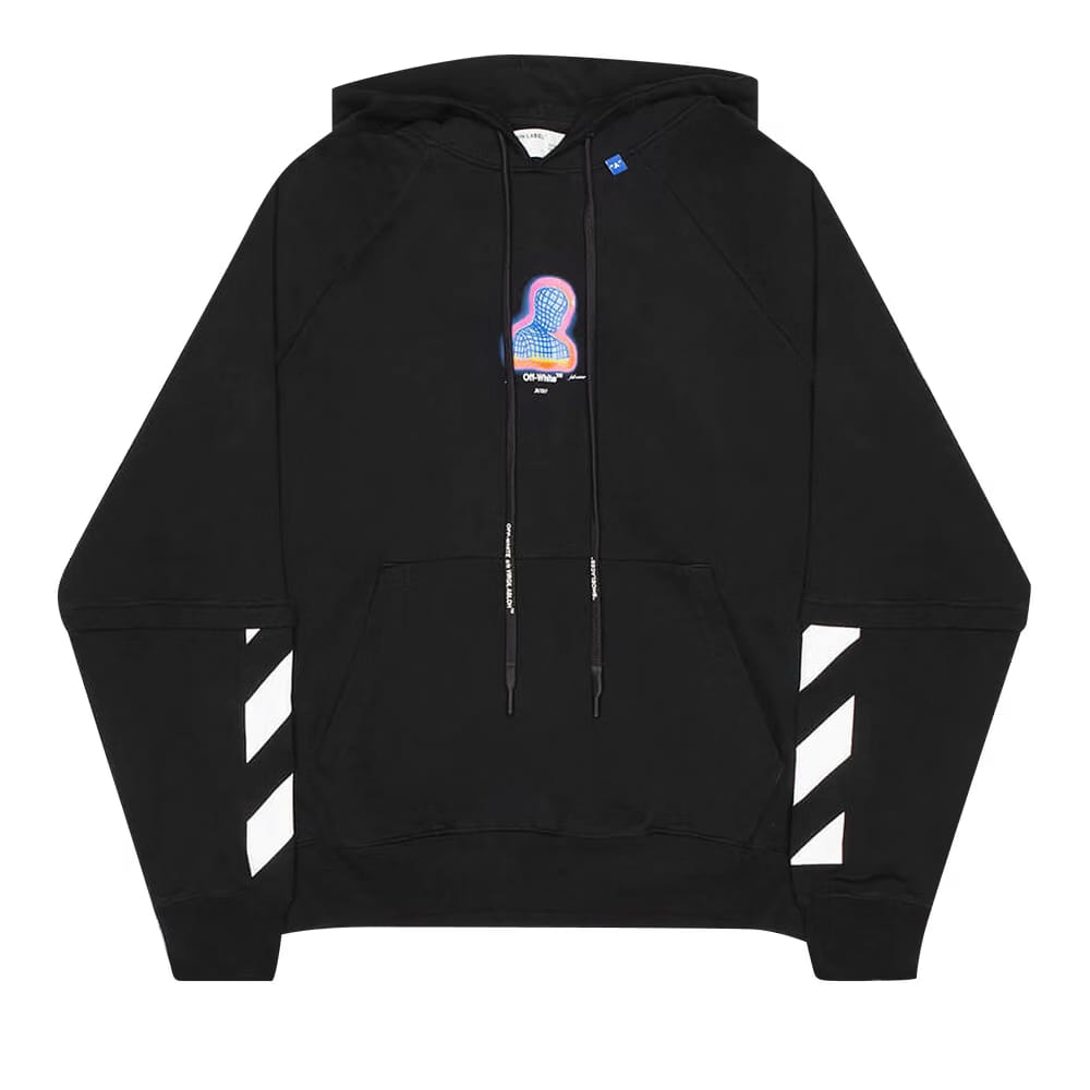 Off-White Thermo Double Sleeve Hoodie Black