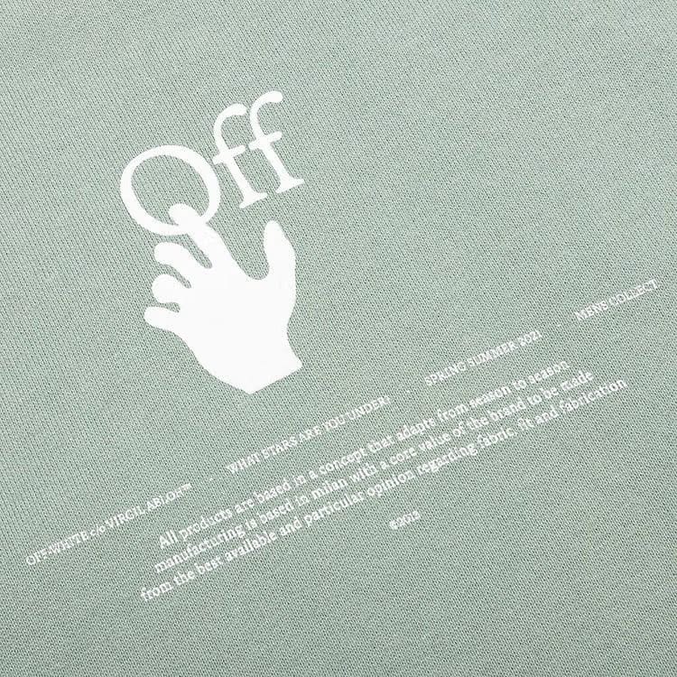 Off-White Offf Hoodie Jadeite
