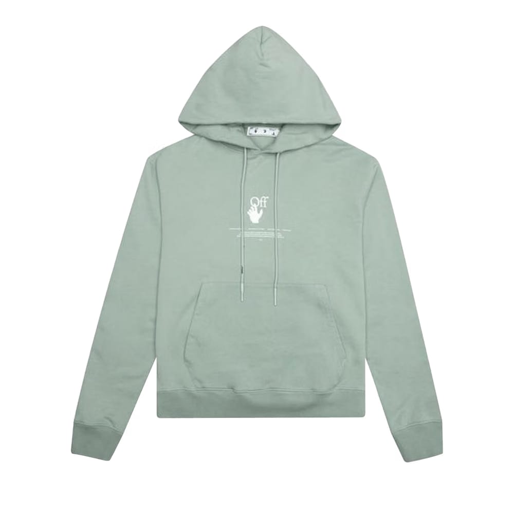 Off-White Offf Hoodie Jadeite