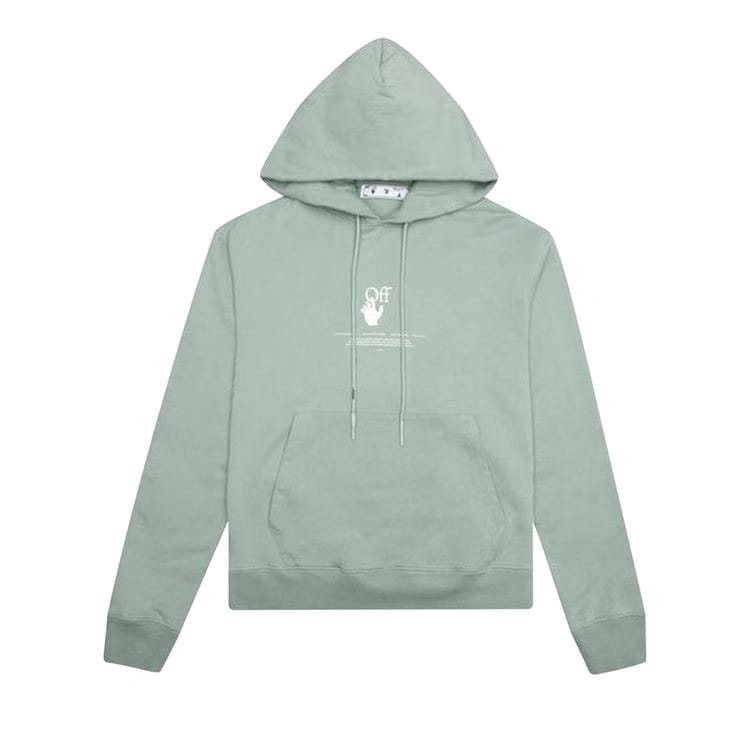 Off-White Offf Hoodie Jadeite