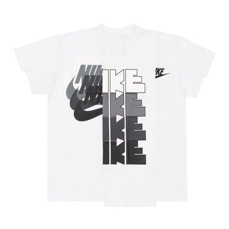 Nike x Sacai Hybrid T-Shirt White
