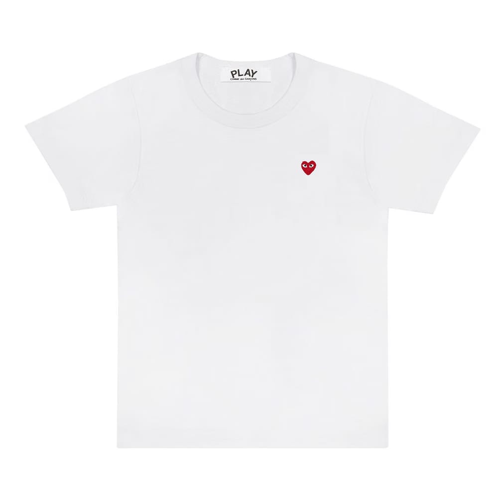 Comme des Garçons PLAY Little Heart T-Shirt White