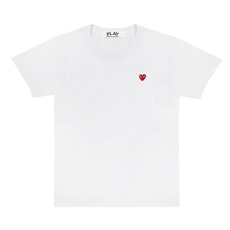 Comme des Garçons PLAY Little Heart T-Shirt White