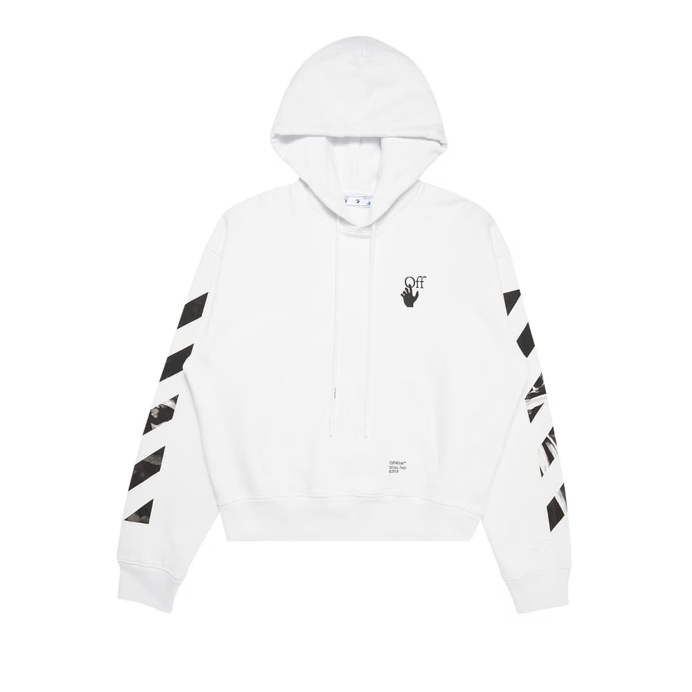 Off-White Carav Arrow Over Hoodie White/Black