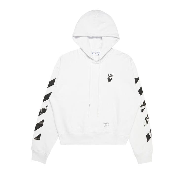 Off-White Carav Arrow Over Hoodie White/Black