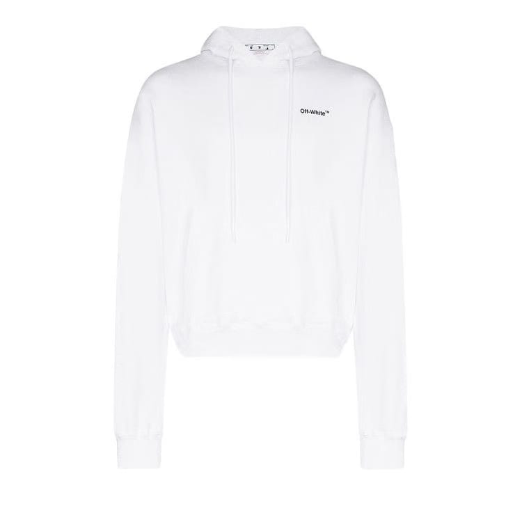 Off-White Caravag Arrow Over Hoodie White