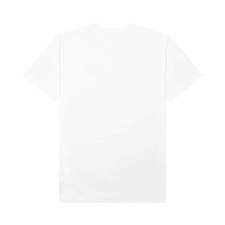 Comme des Garçons PLAY Red Emblem Long Heart T-Shirt White