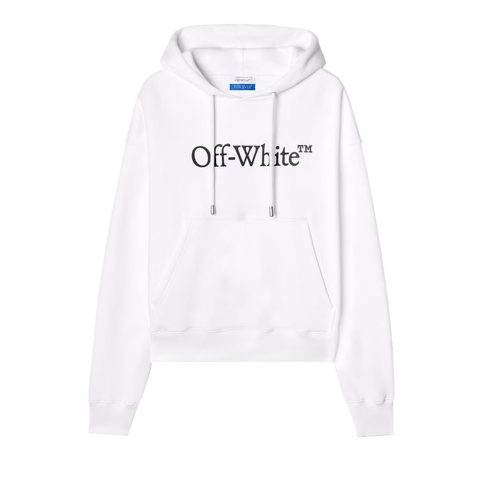Off-White Big Bookish Skate Hoodie White/Black