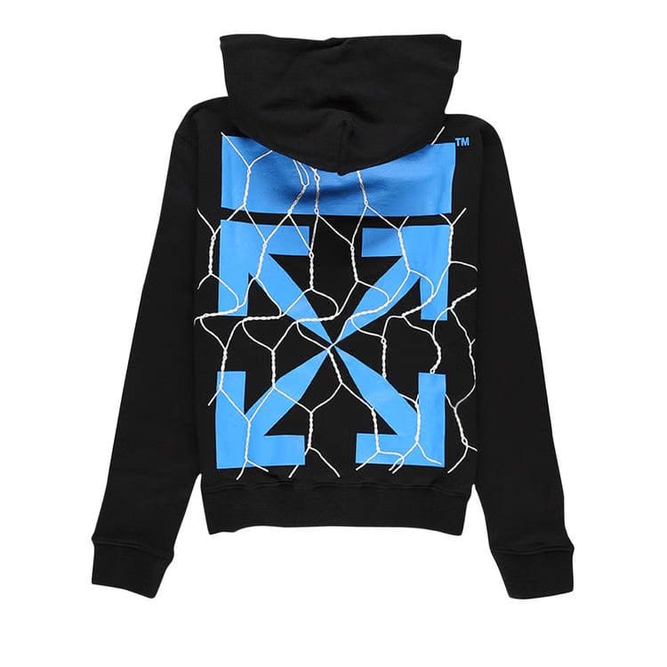 Off-White Fence Arrow Hoodie Black