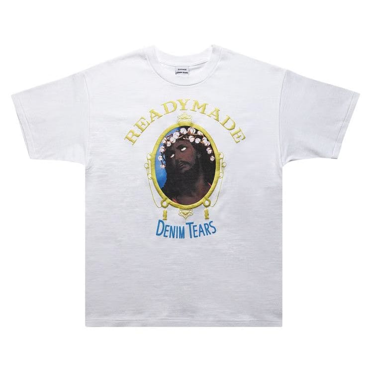READYMADE x Denim Tears Cotton Wreath T-Shirt White