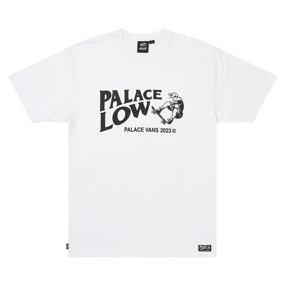 Palace x Vans Low T-Shirt White