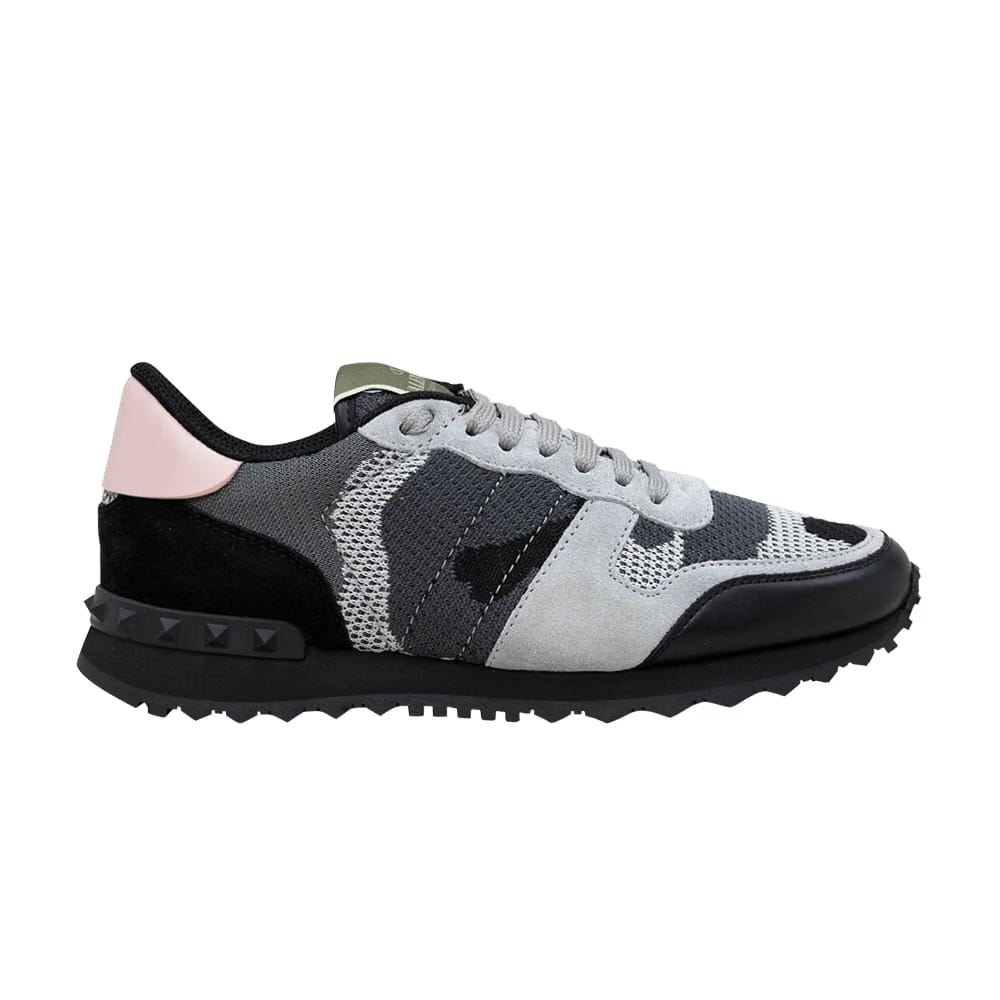 Valentino Rockrunner Grey Pink Camo