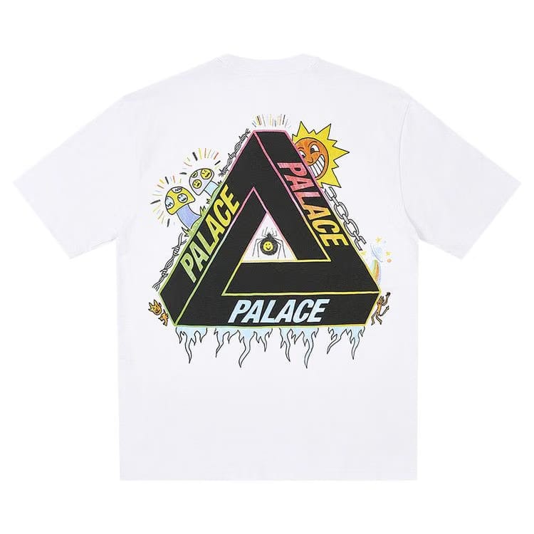 Palace Tri-Lottie T-Shirt White