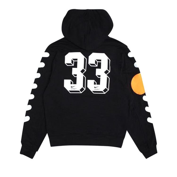 Nikelab x Off-White Mercurial NRG x Hoodie Black/Total Orange