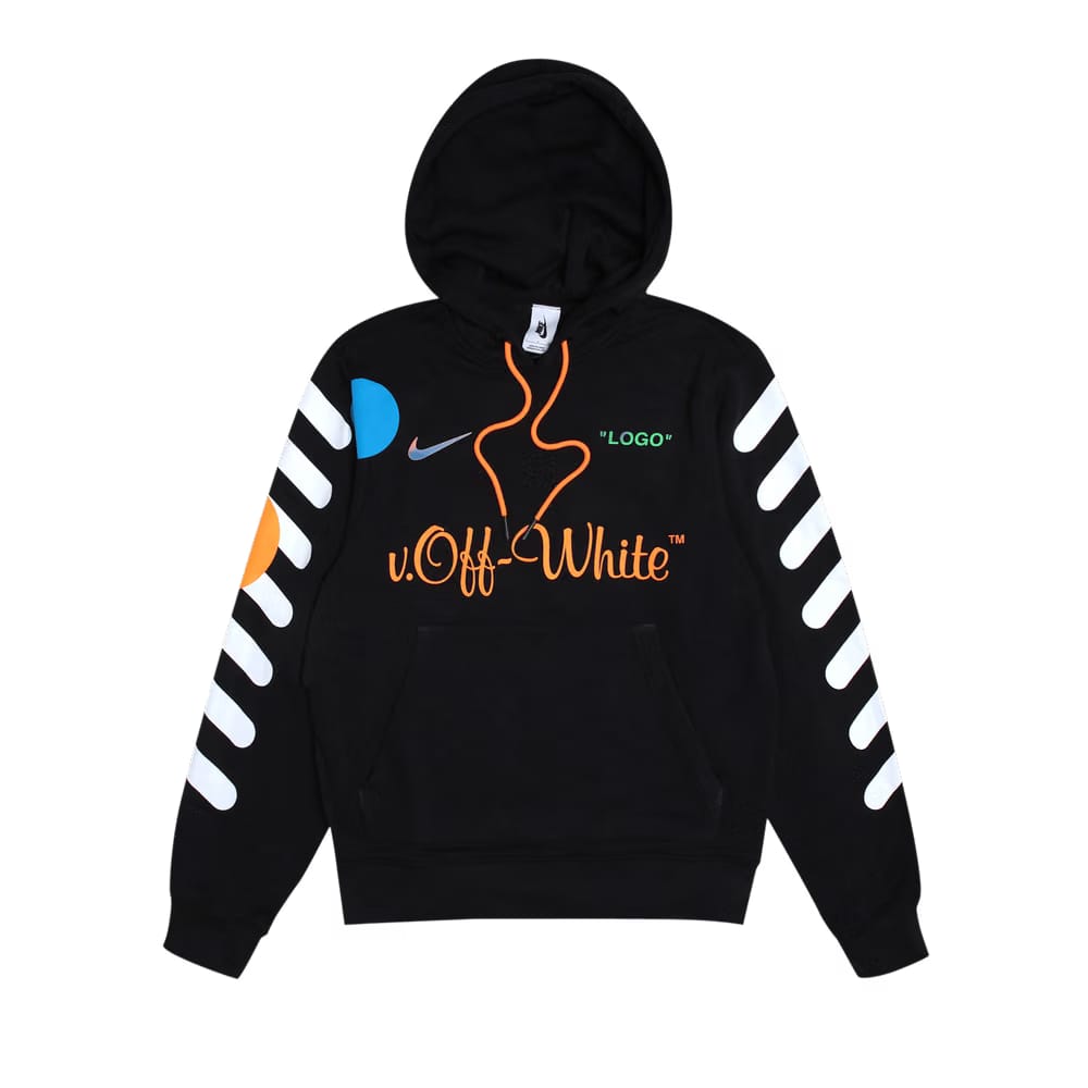 Nikelab x Off-White Mercurial NRG x Hoodie Black/Total Orange