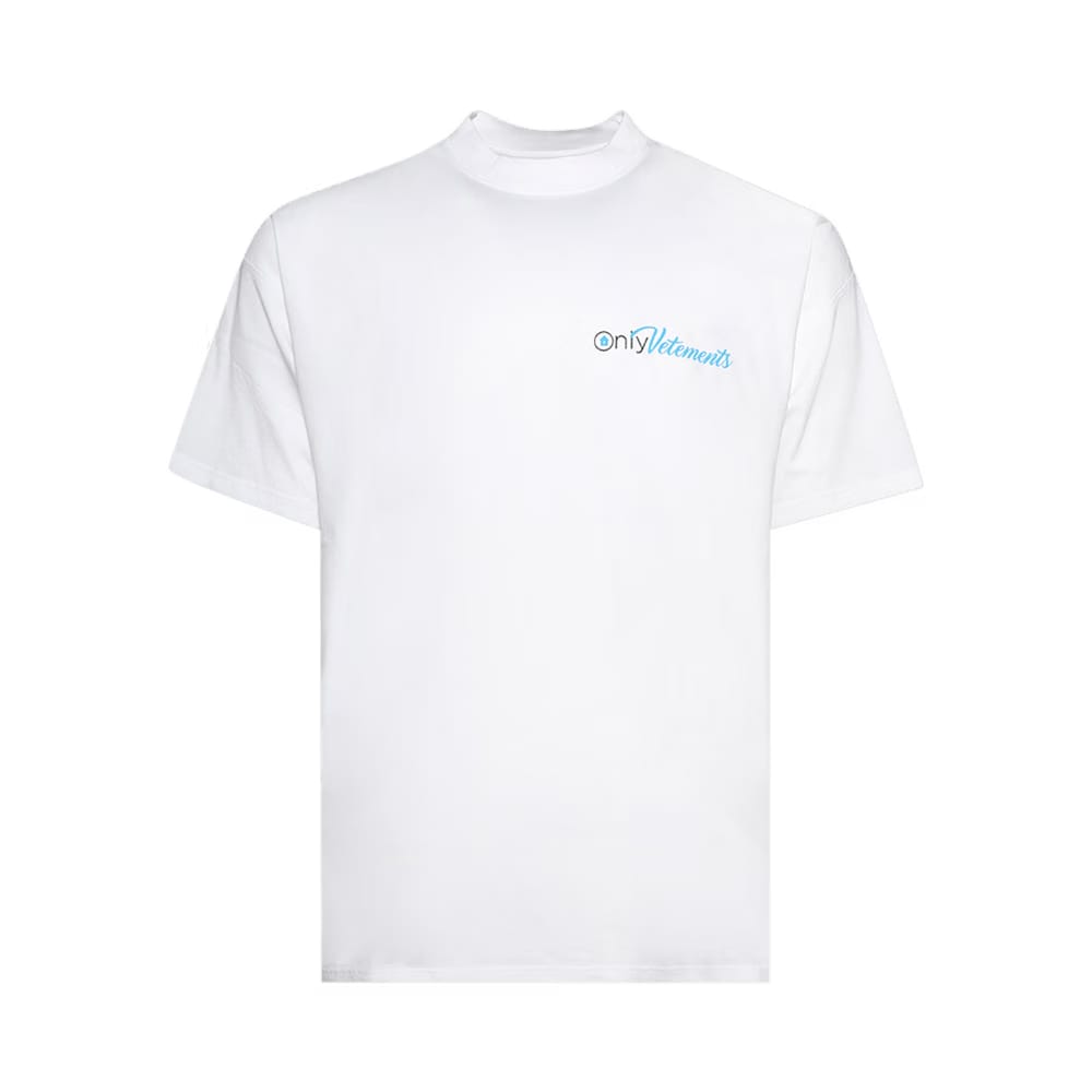 Vetements Only Regular T-Shirt White