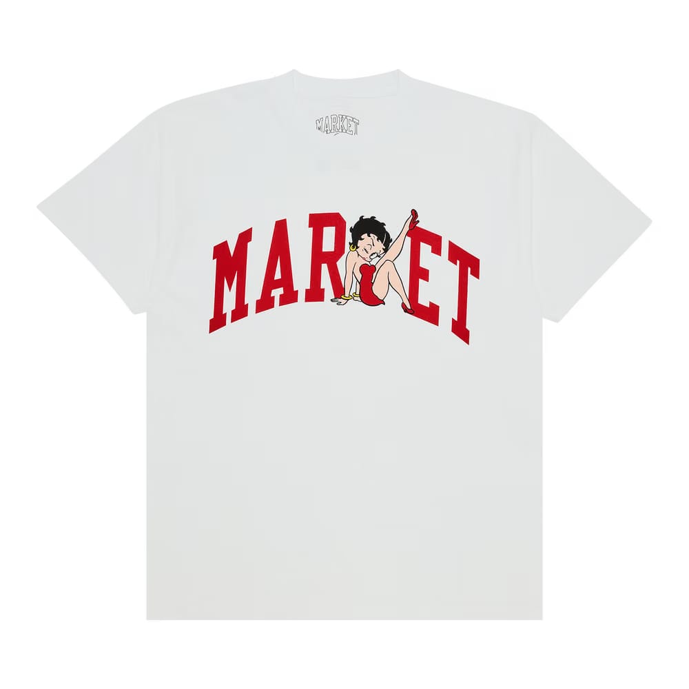 Market Betty Boop T-Shirt White