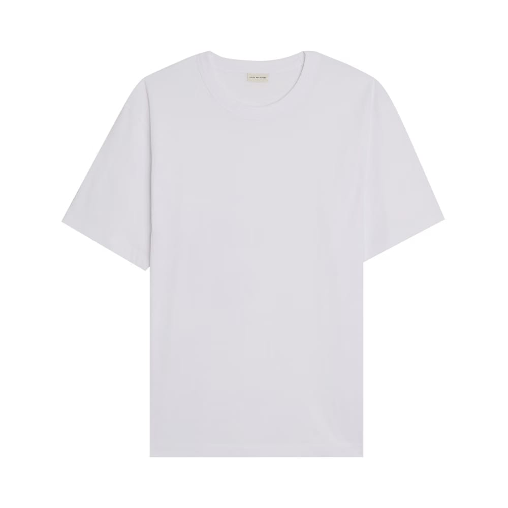 Dries Van Noten Medium Fitted T-Shirt White
