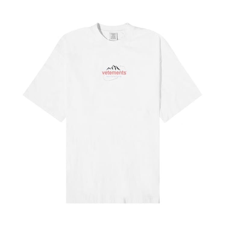 Vetements Spring Water Logo T-Shirt White