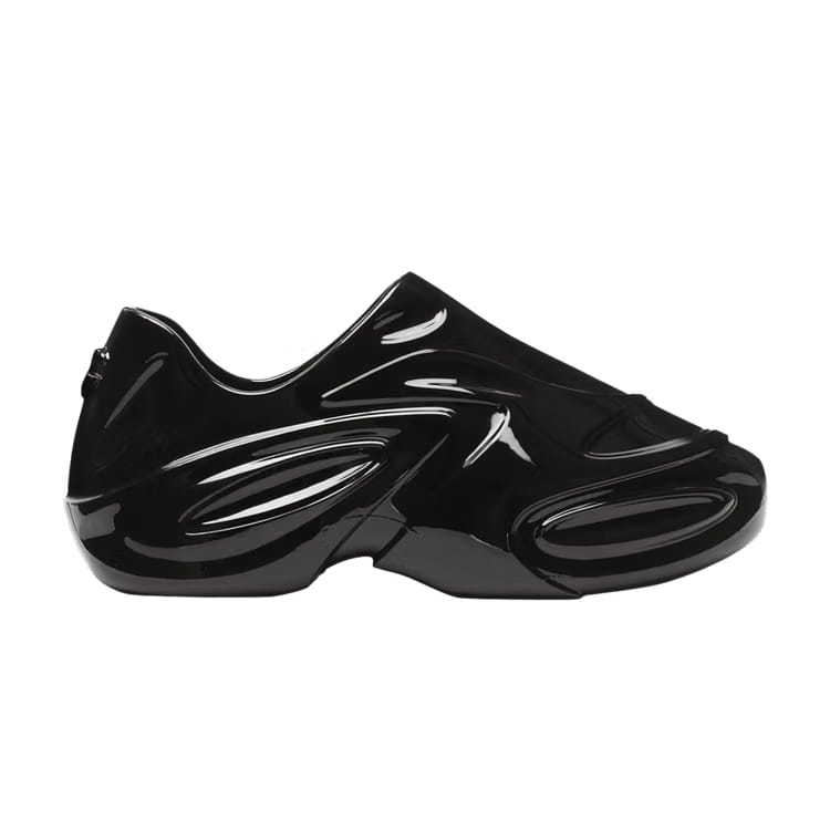 Dolce & Gabbana Shiny Lacquered Toy Sneaker Black