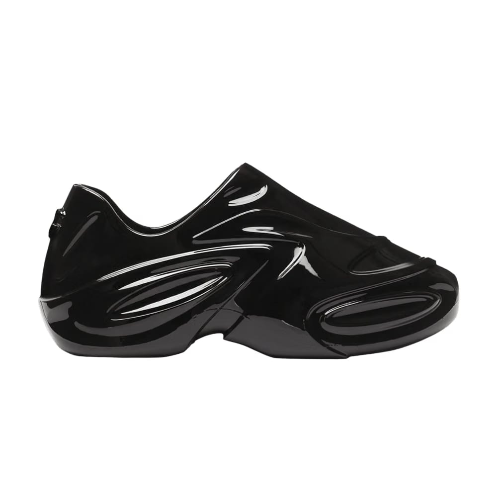 Dolce & Gabbana Shiny Lacquered Toy Sneaker Black