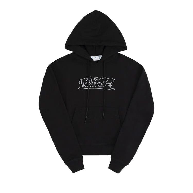 Off-White Figure Of Speech Over Hoodie Black/White