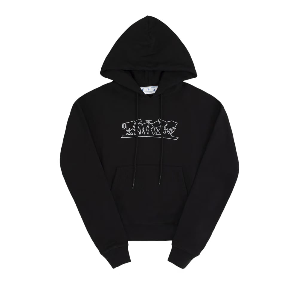 Off-White Figure Of Speech Over Hoodie Black/White