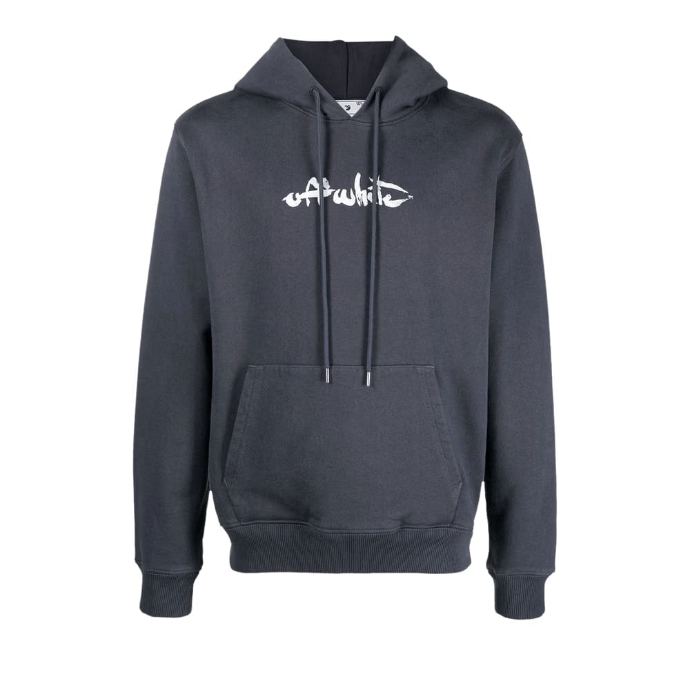 Off-White Paint Arrow Slim Hoodie Outerspace/White