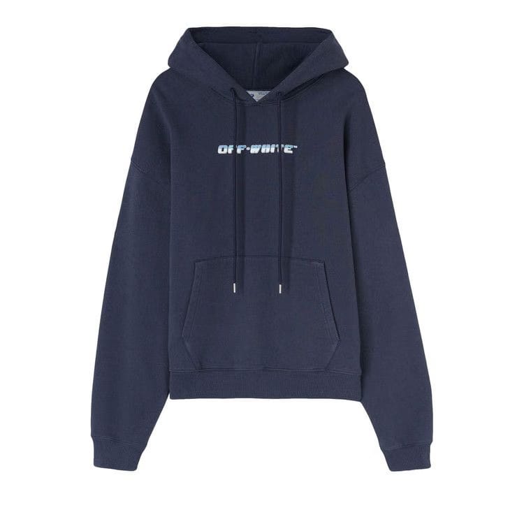 Off-White Between Arrow Over Hoodie Outerspace White