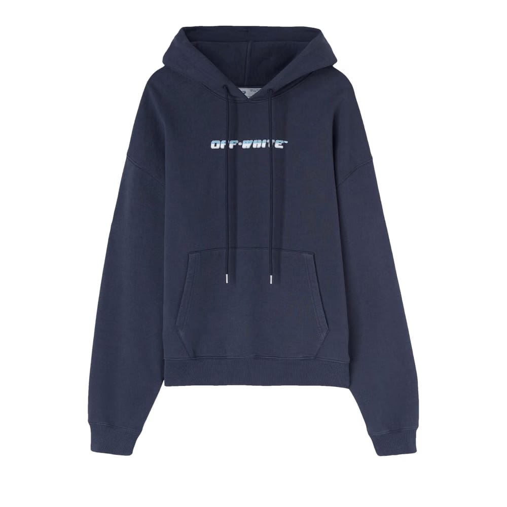 Off-White Between Arrow Over Hoodie Outerspace White