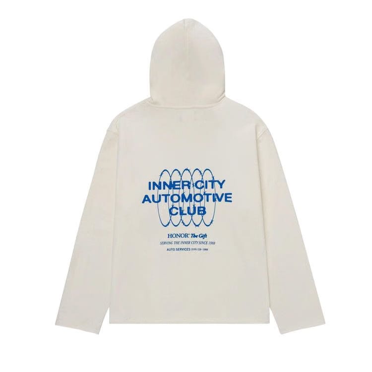 Honor The Gift Speedbike Hoodie White