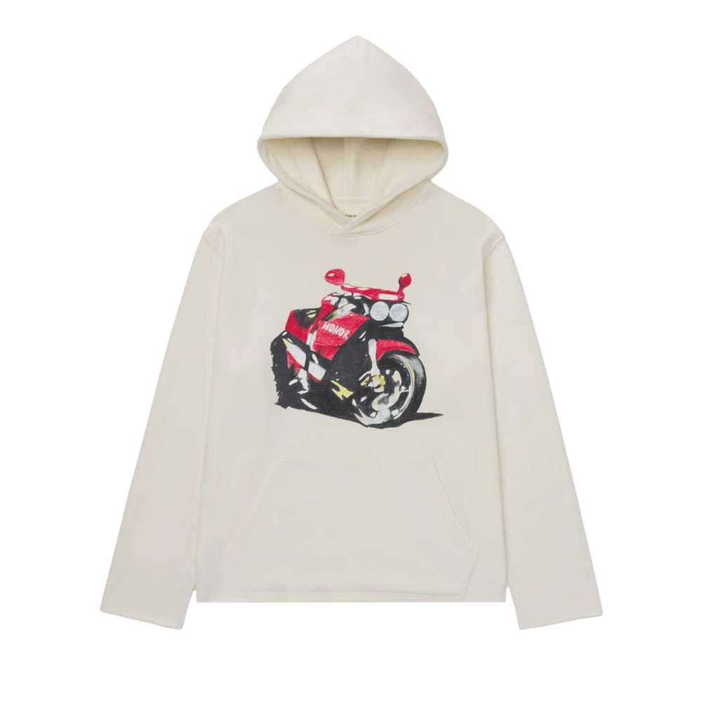 Honor The Gift Speedbike Hoodie White