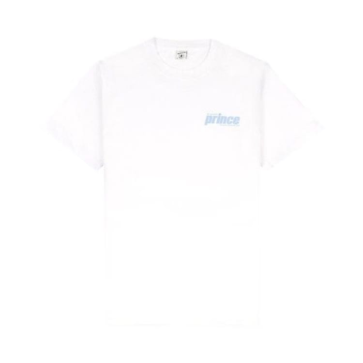 Sporty & Rich x Prince Sporty T-Shirt White/Bel Air Blue