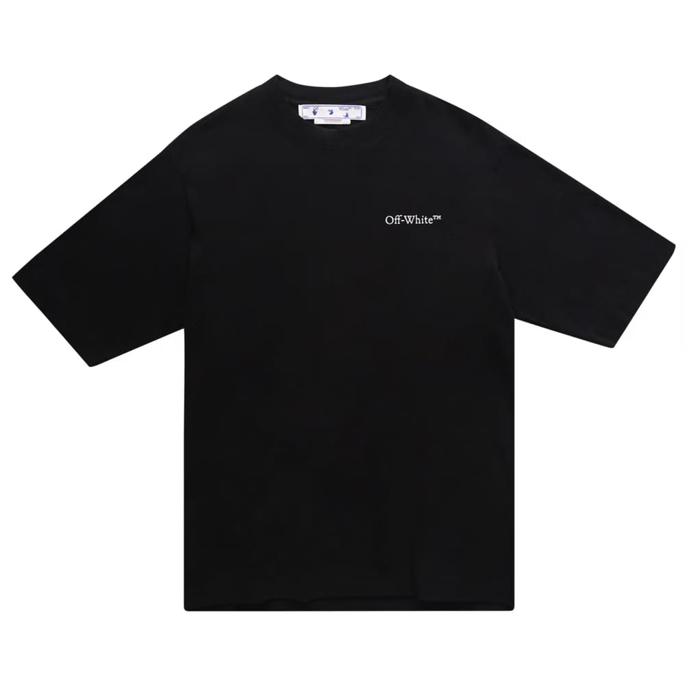 Off-White Caravaggio Crowning Skate T-Shirt Black/White