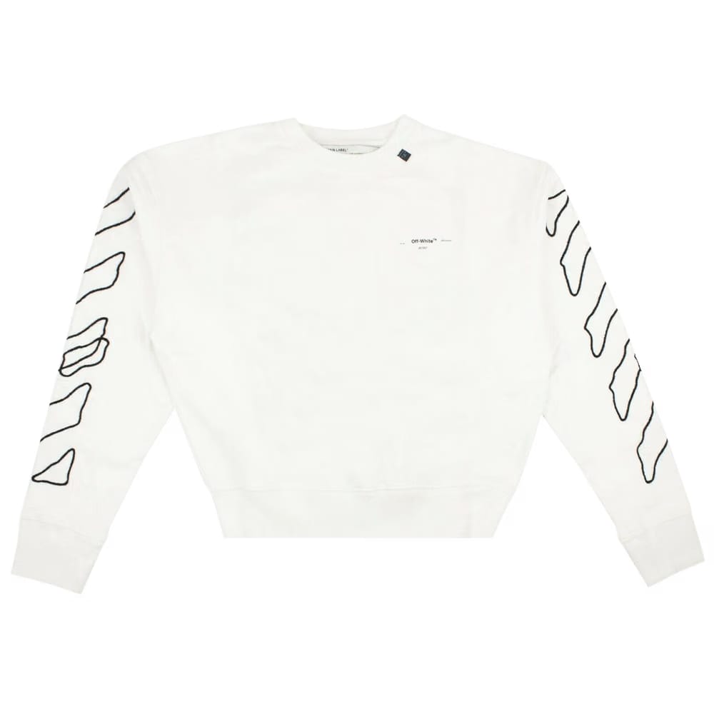 Off-White Abstract Logo Sweatshirt White