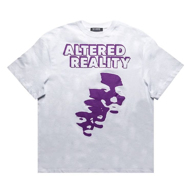 Raf Simons Altered Reality Oversized T-Shirt White