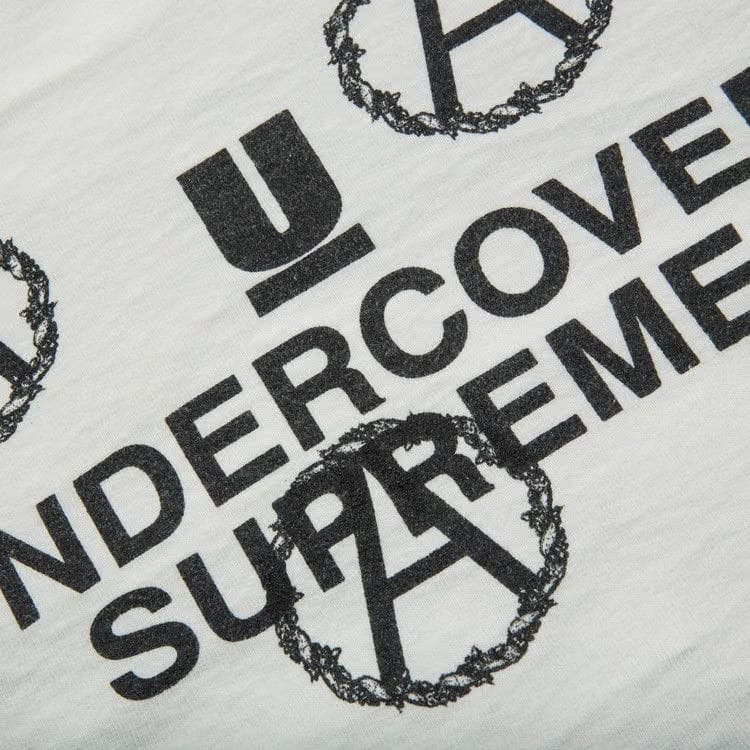 Supreme x Undercover Anarchy Hoodie White