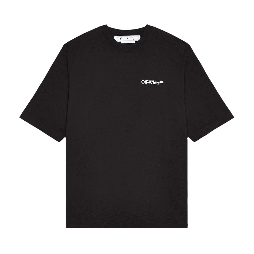 Off-White Caravaggio Crownin Skate Shorts-Sleeve Black/White